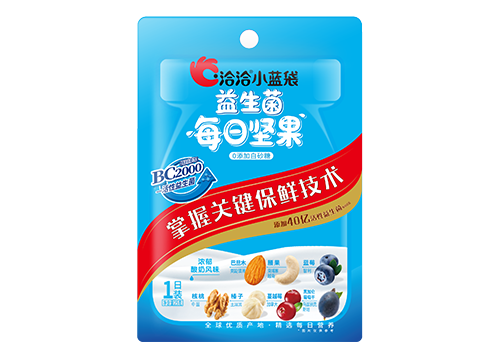 Z6尊龙官方小蓝袋益生菌每日坚果